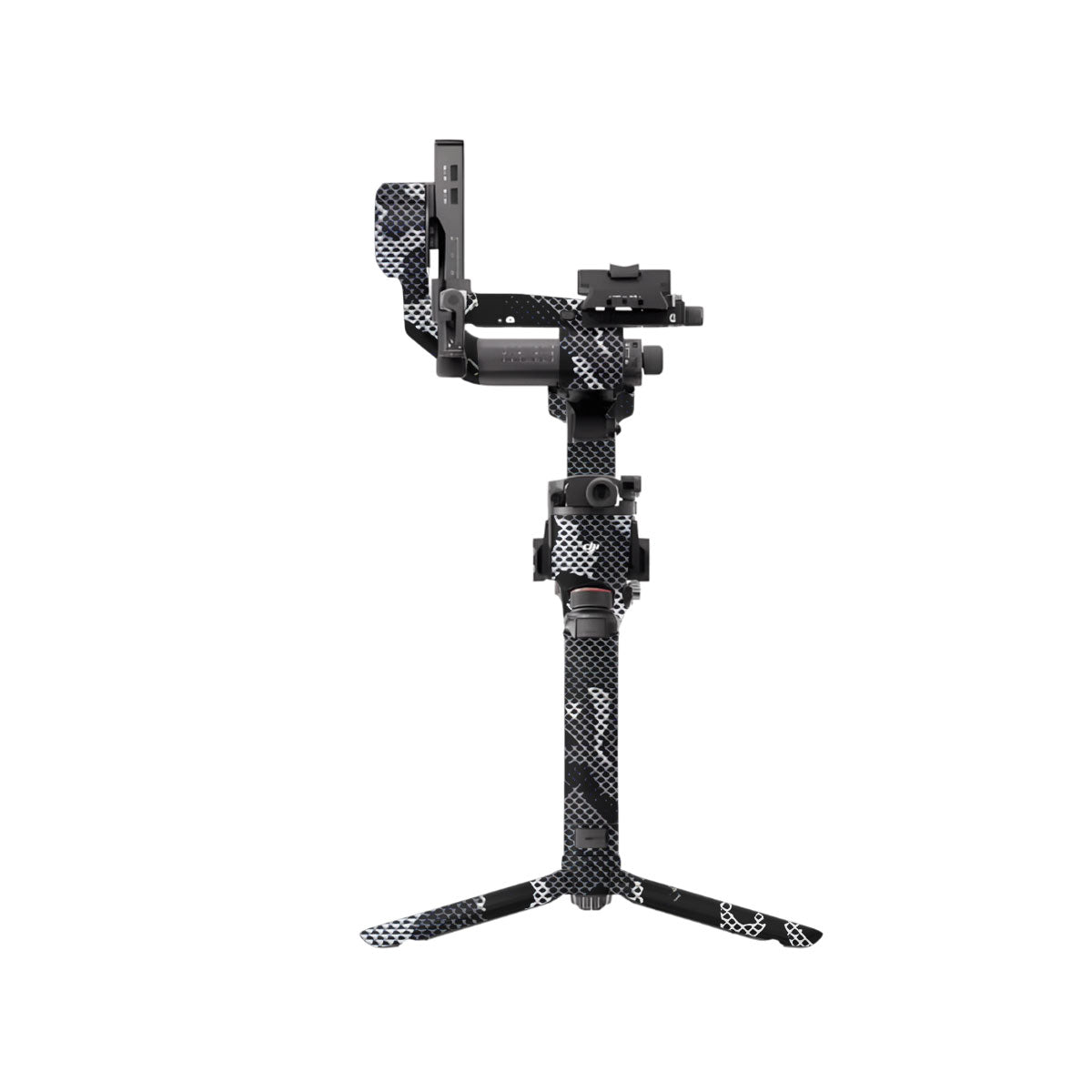 Stealth Grey Camo DJI RS 5 Gimbal Skin