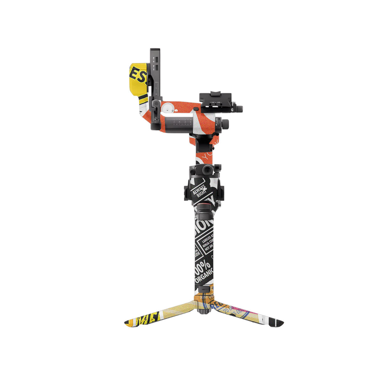 Tech Aesthetic Sticker Collage DJI RS 5 Gimbal Skin