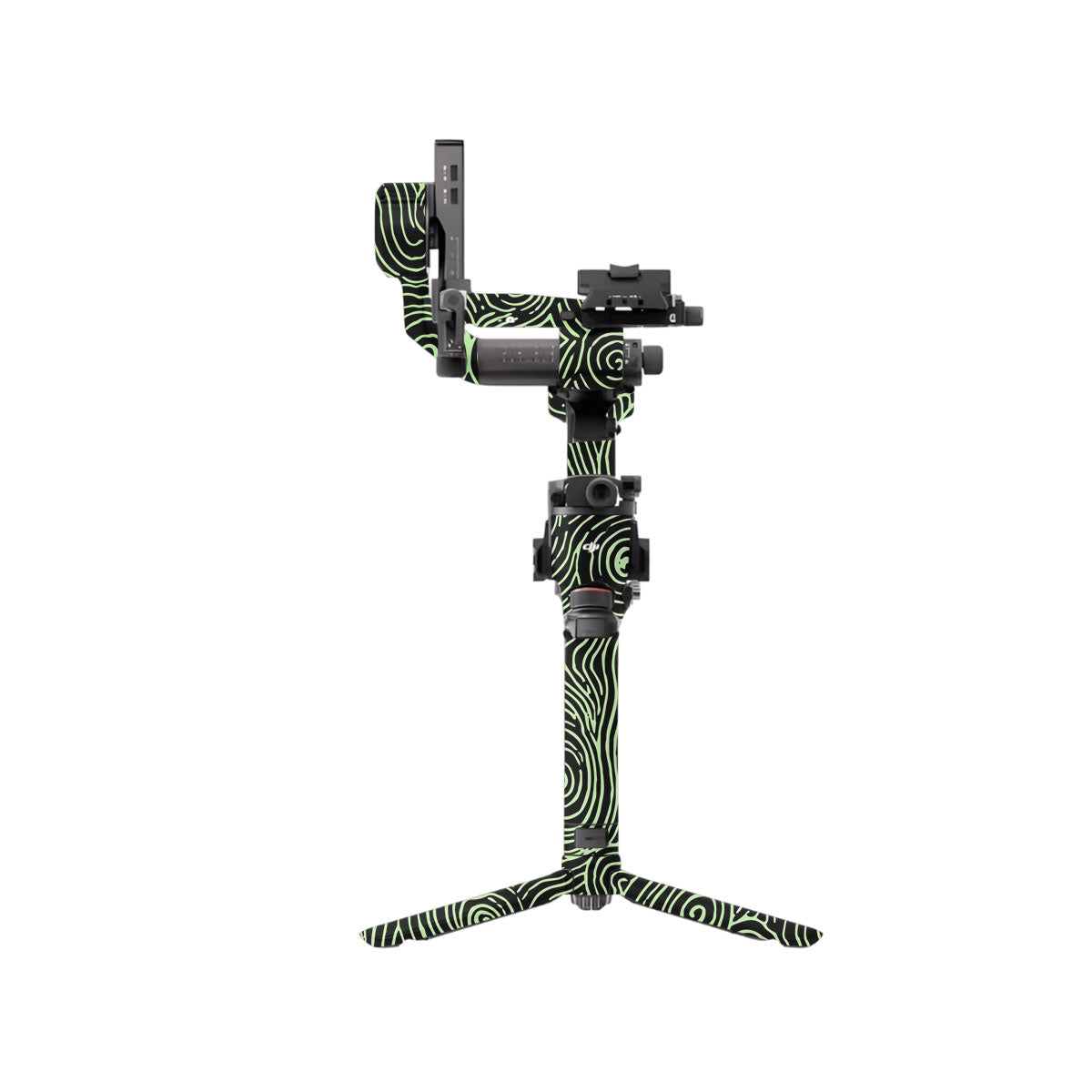 Green Spirals DJI RS 5 Gimbal Skin