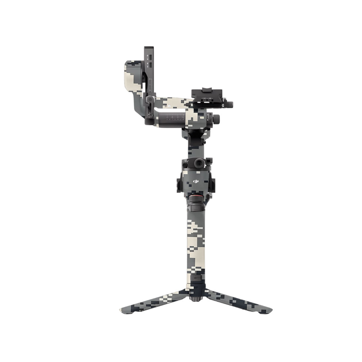 Grey Black Pixel DJI RS 5 Gimbal Skin