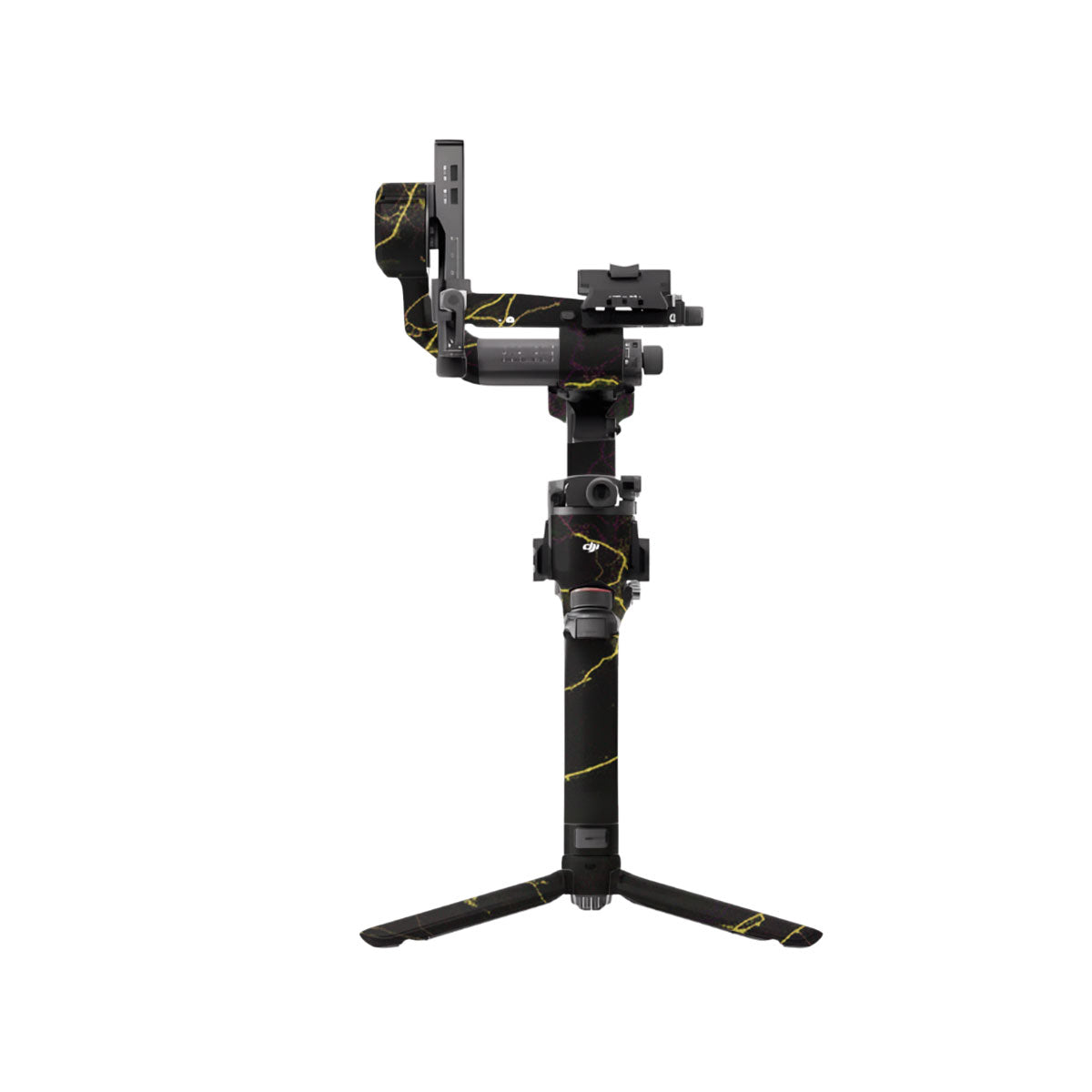 Electric Gold Veins DJI RS 5 Gimbal Skin