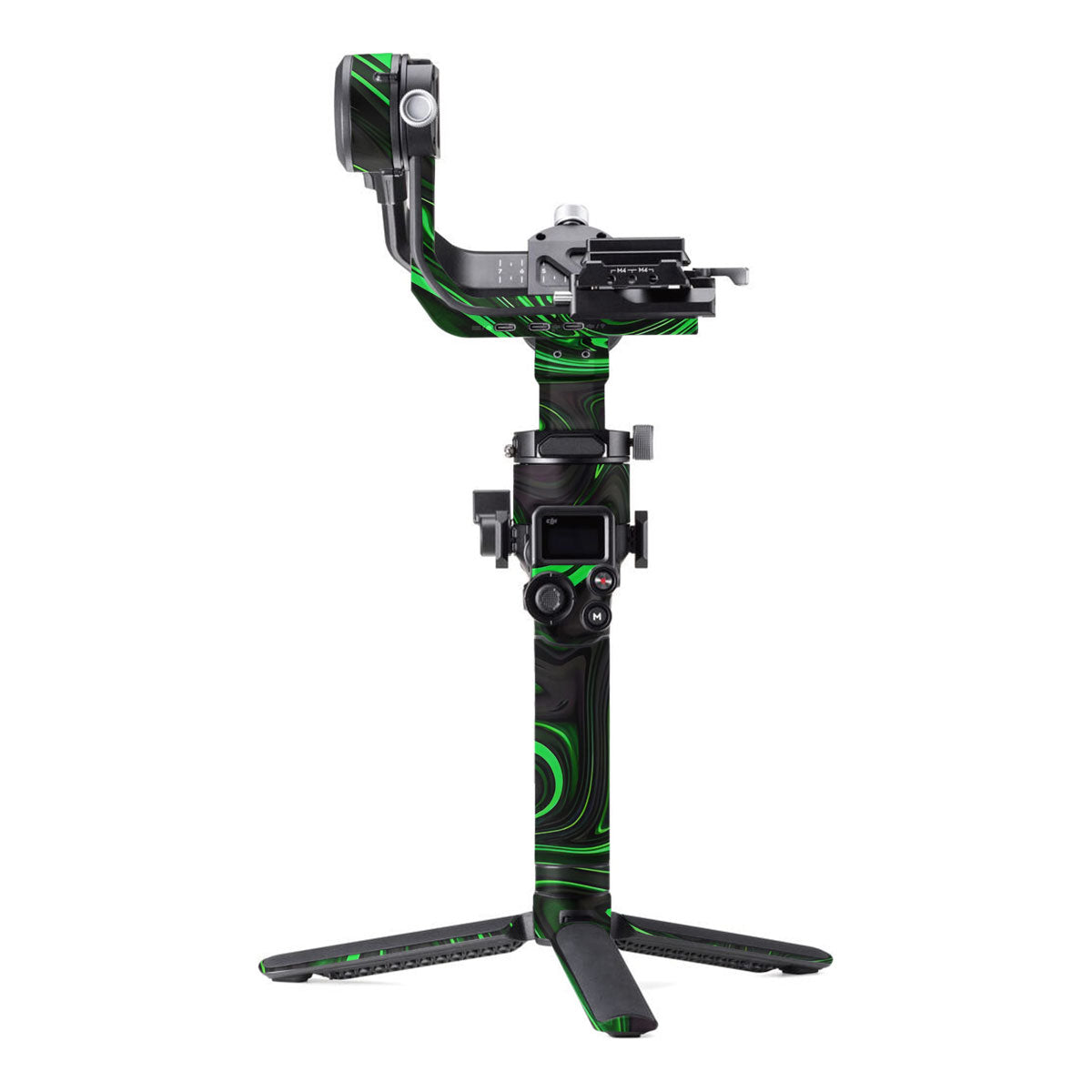Green Liquid Pattern DJI RSC 2 Gimbal Skin