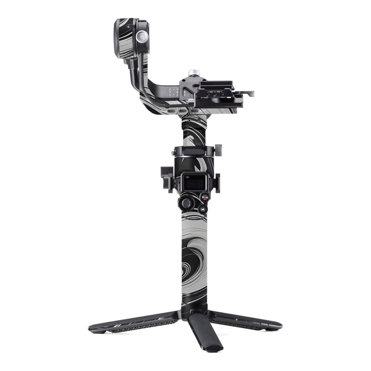 Black and White Marble DJI RSC 2 Gimbal Skin