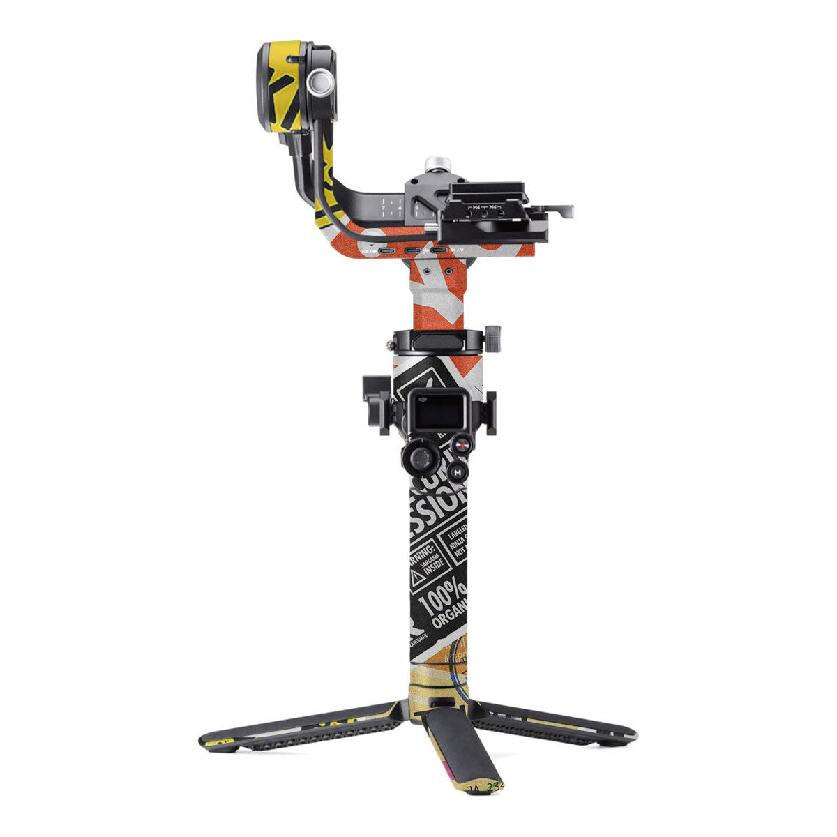 Tech Aesthetic Sticker Collage DJI RSC 2 Gimbal Skin