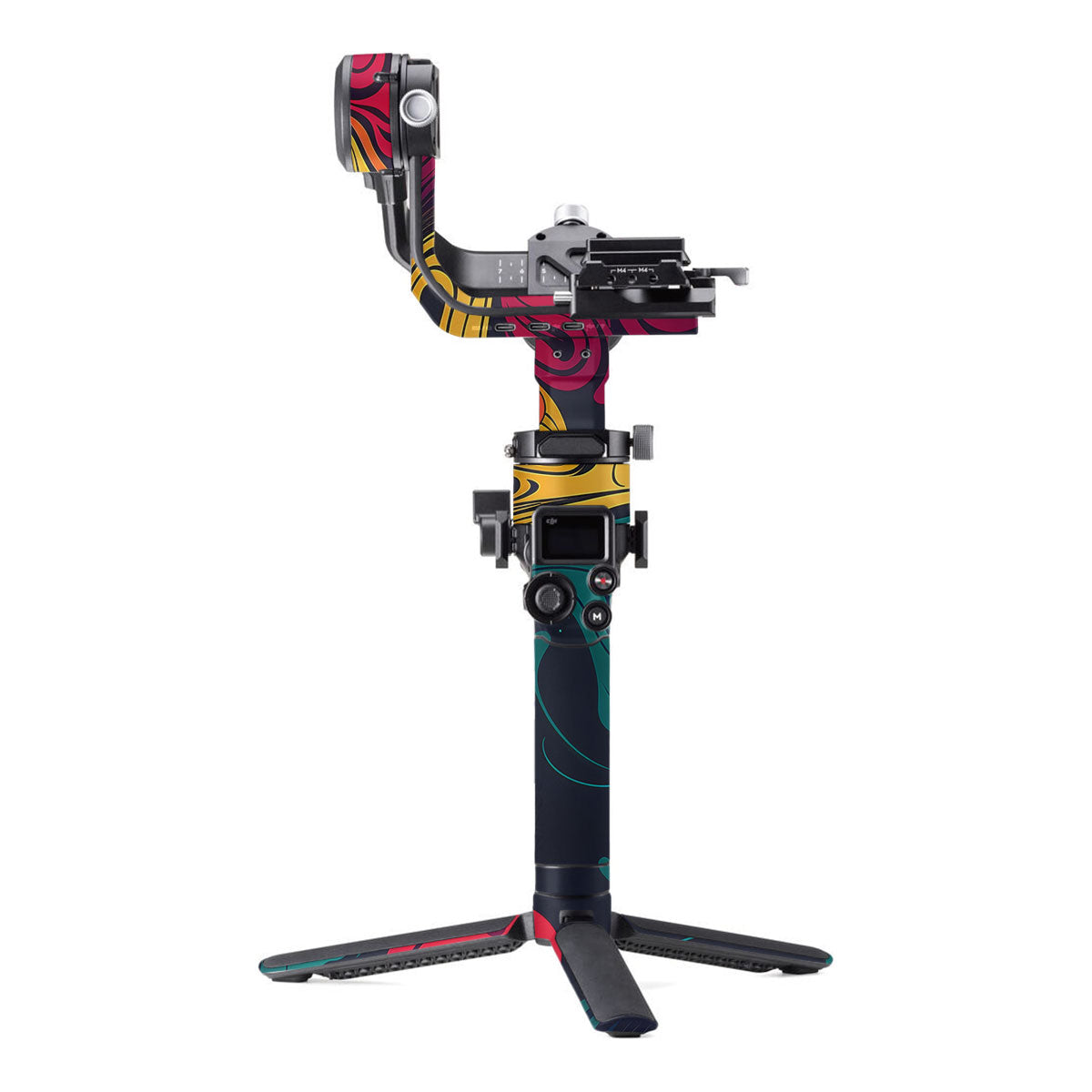 Psychedelic Color Swirl DJI RSC 2 Gimbal Skin