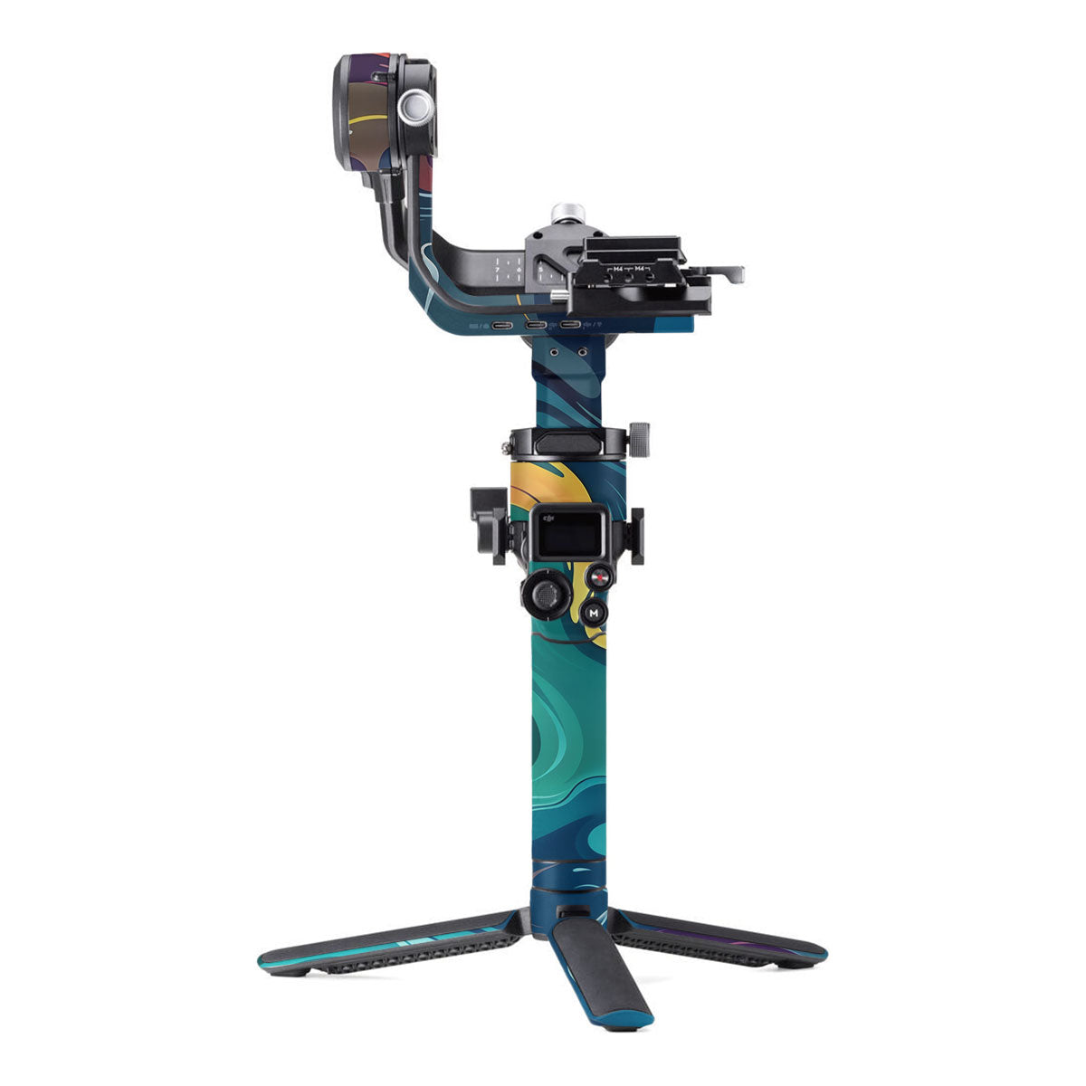 Rainbow Liquid Fusion DJI RSC 2 Gimbal Skin