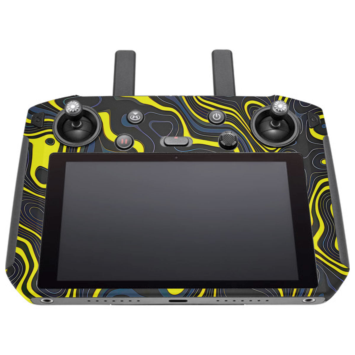 Neon Lava Contours DJI Smart Remote Controller Skin