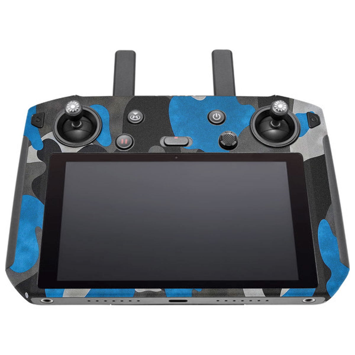 Blue Grey Camo DJI Smart Remote Controller Skin