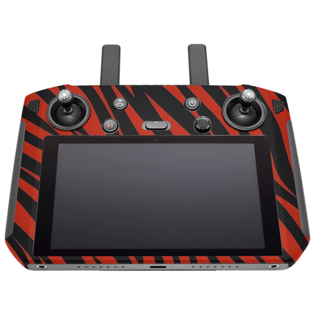 Red and Black Stripes DJI Smart Remote Controller Skin