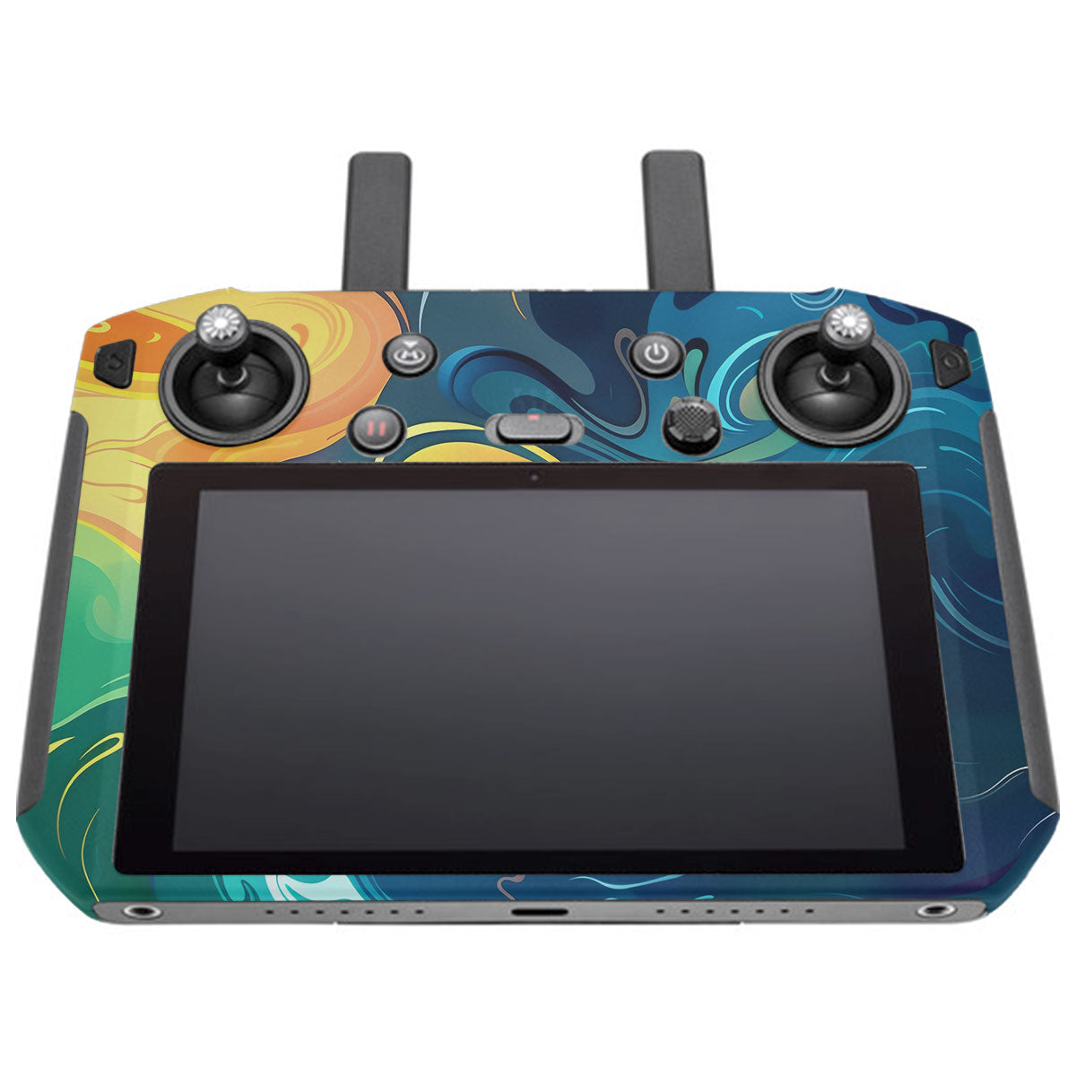 Rainbow Liquid Fusion DJI Smart Remote Controller Skin
