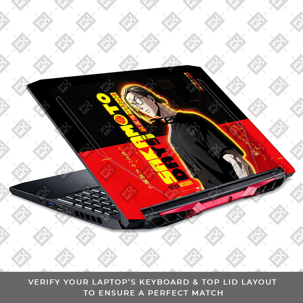 Taro Sakomoto Acer Nitro 5 AN515 44, 56 3D Laptop Skin