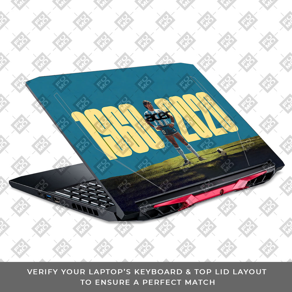 GOAT Era 1960 - 2020 Acer Nitro 5 AN515 44, 56 3D Laptop Skin