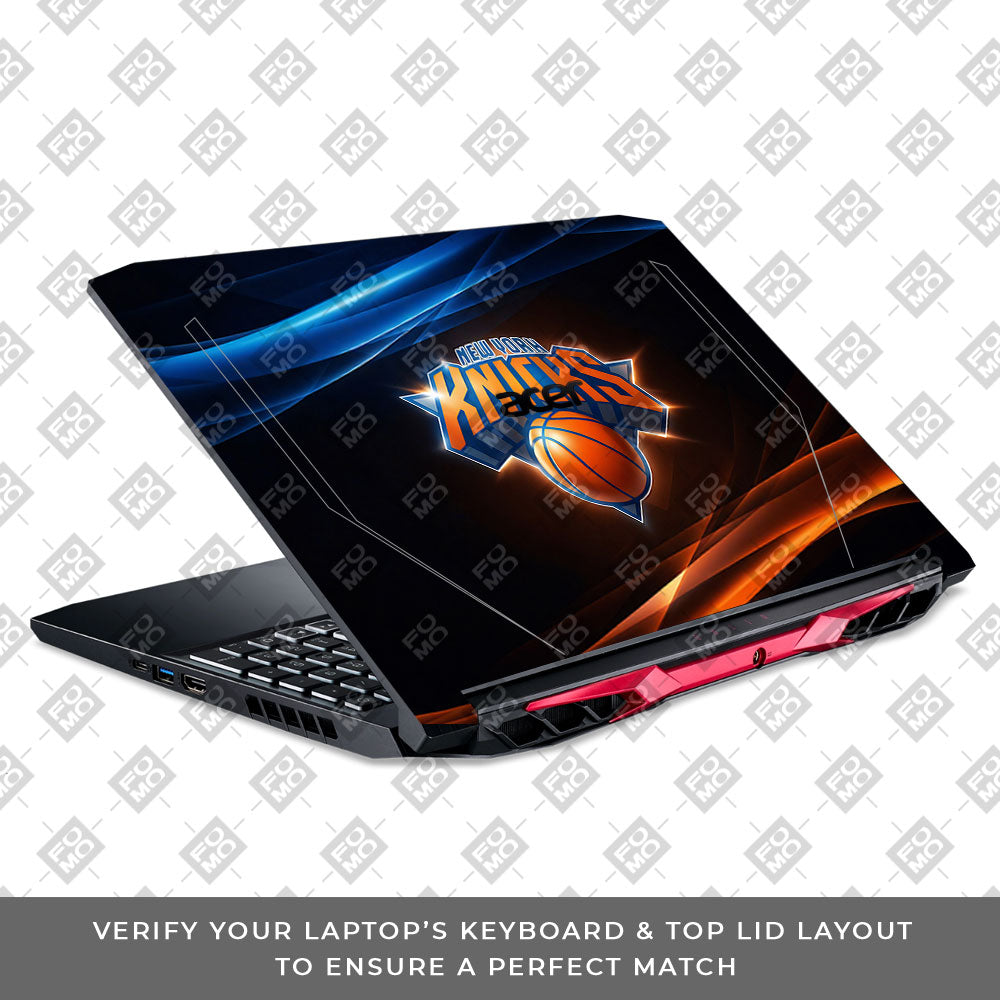 Knicks Glow Acer Nitro 5 AN515 44, 56 3D Laptop Skin