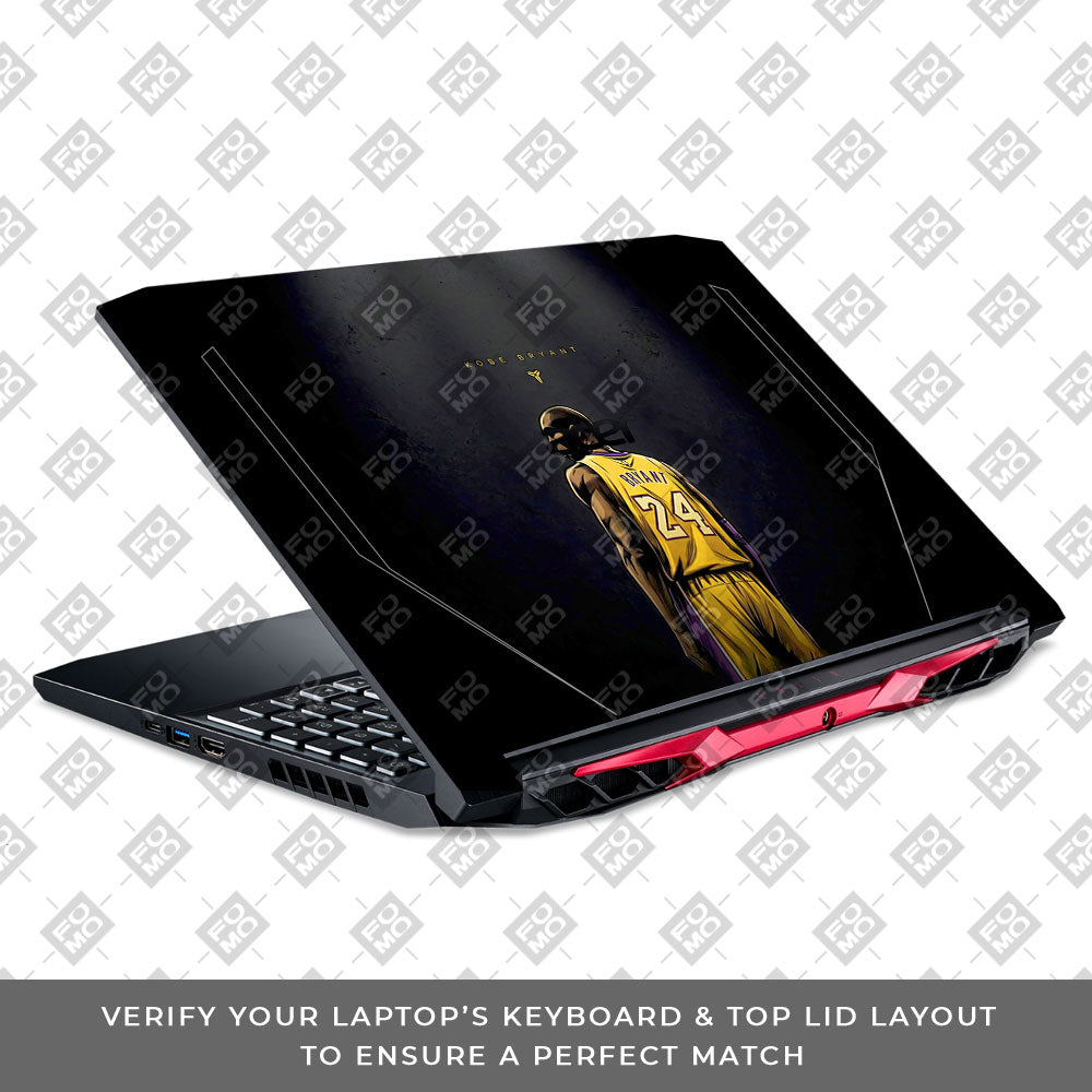 Mamba Legacy Acer Nitro 5 AN515 44, 56 3D Laptop Skin