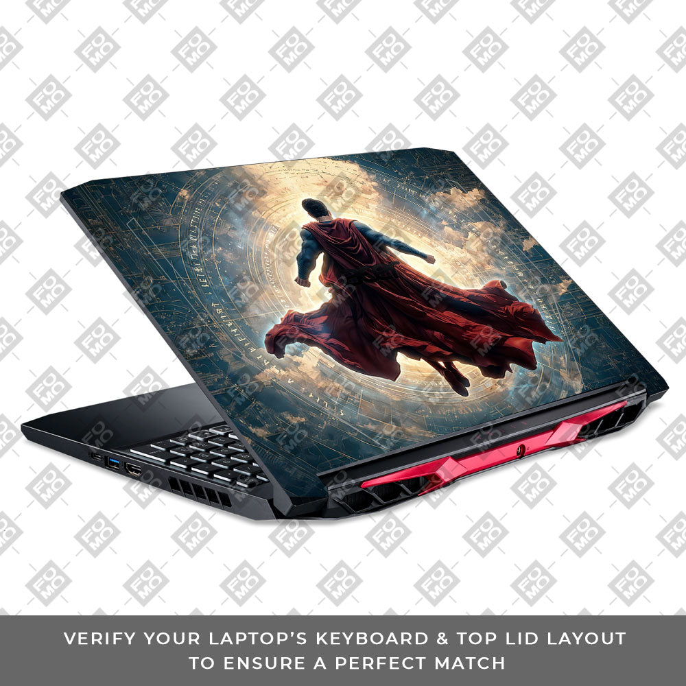 Superman Ascends Acer Nitro 5 AN515 44, 56 Laptop Skin