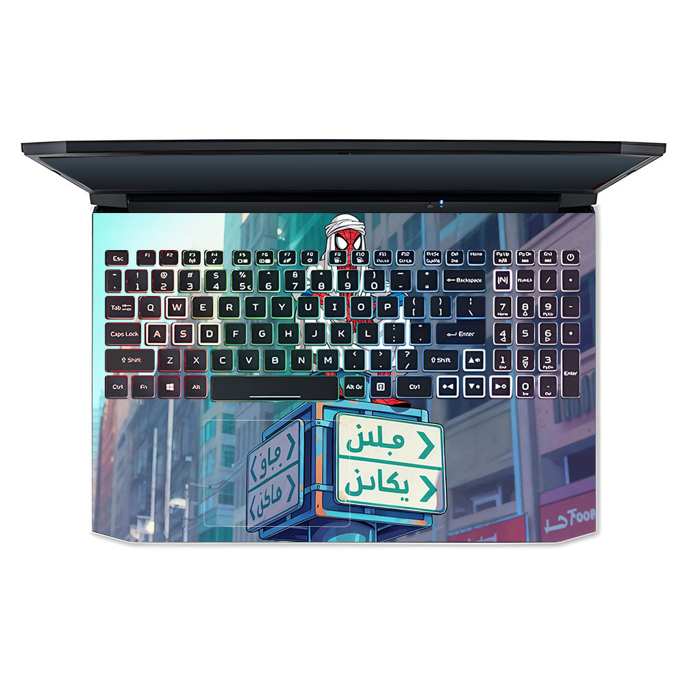 Arabian Spider Man Acer Nitro 5 AN515 45, 55, 57 3D Laptop Skin
