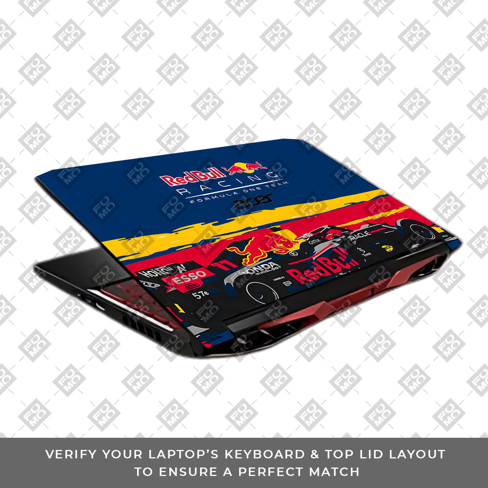 Red Bull Racing Formula One Team Acer Nitro 5 AN515 45, 55, 57 3D Laptop Skin