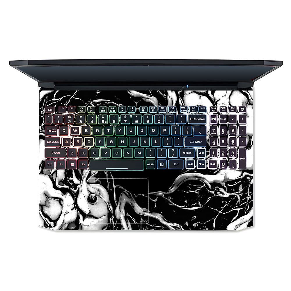 Spiderman Web Black Acer Nitro 5 AN515 45, 55, 57 3D Laptop Skin