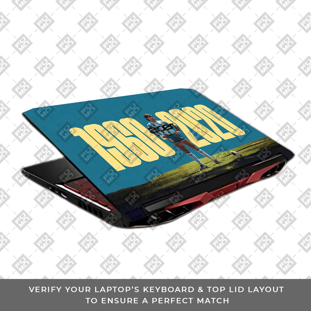 GOAT Era 1960 - 2020 Acer Nitro 5 AN515 45, 55, 57 3D Laptop Skin