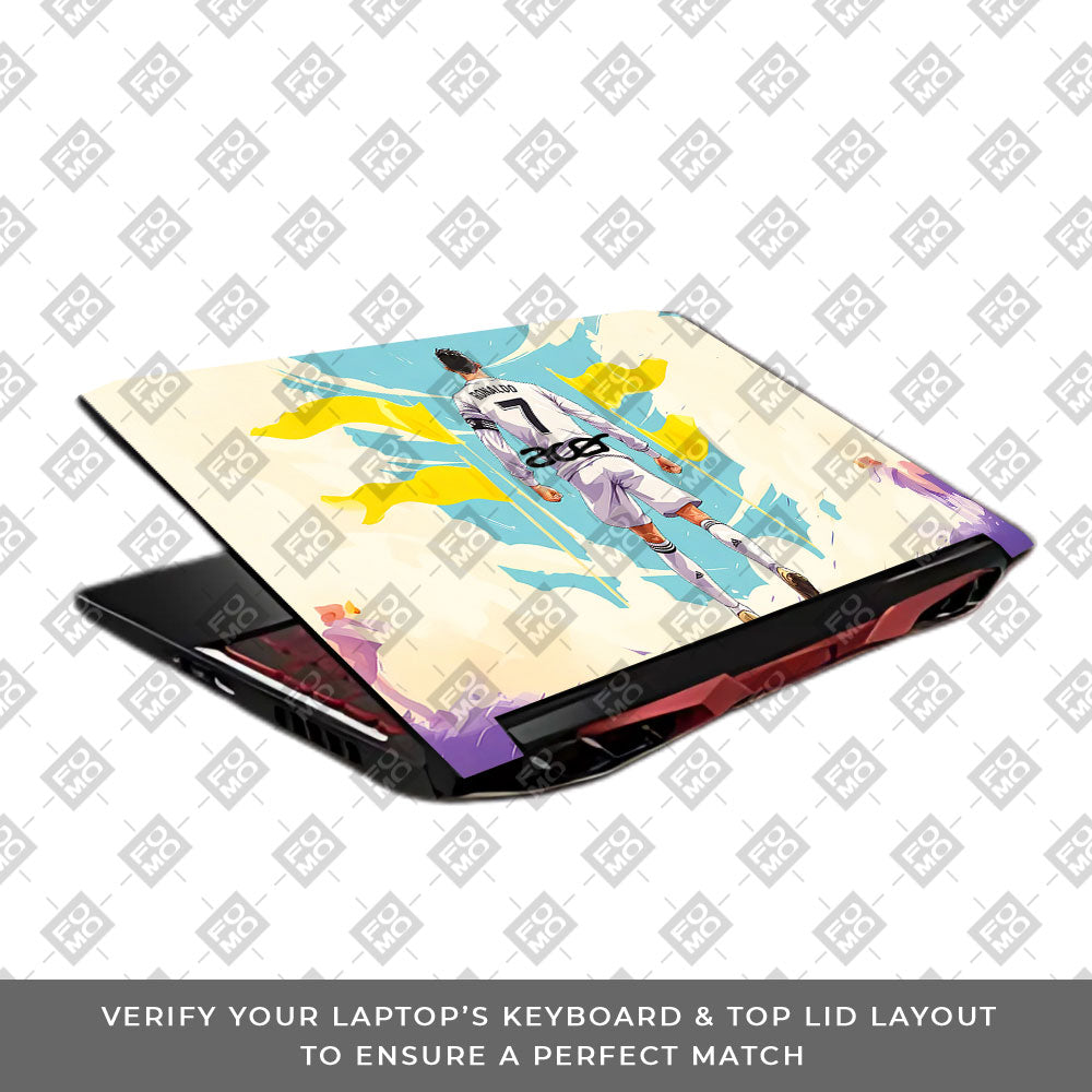 Ronaldo Final Boss Acer Nitro 5 AN515 45, 55, 57 3D Laptop Skin