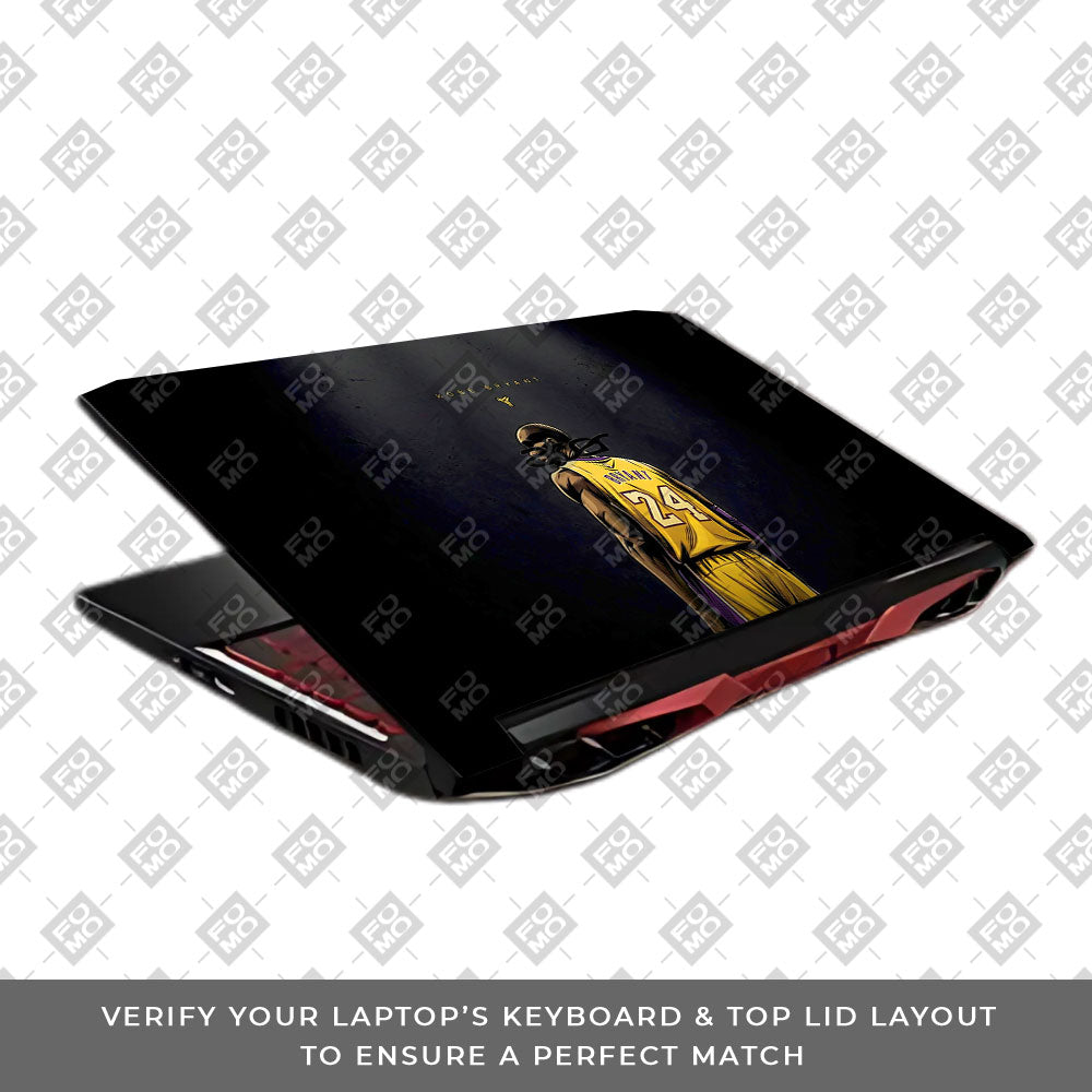 Mamba Legacy Acer Nitro 5 AN515 45, 55, 57 3D Laptop Skin