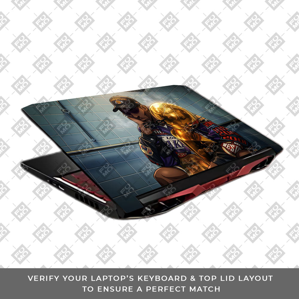 Kobe Trophy Acer Nitro 5 AN515 45, 55, 57 3D Laptop Skin