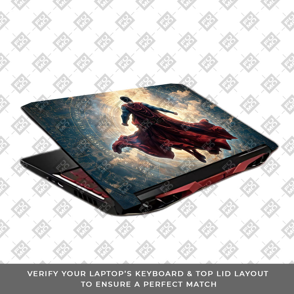 Superman Ascends Acer Nitro 5 AN515 45, 55, 57 Laptop Skin