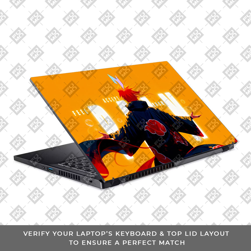 Pain Six Paths Acer Nitro V ANV15 51 55CA 3D Laptop Skin