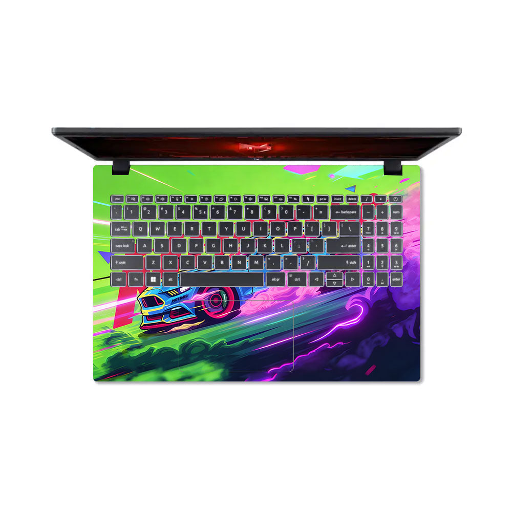 Ford Mustang Legacy Acer Nitro V ANV15 51 55CA 3D Laptop Skin