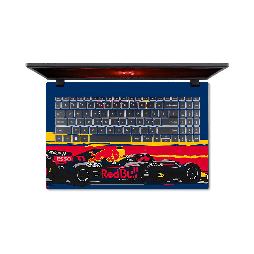 Red Bull Racing Formula One Team Acer Nitro V ANV15 51 55CA 3D Laptop Skin