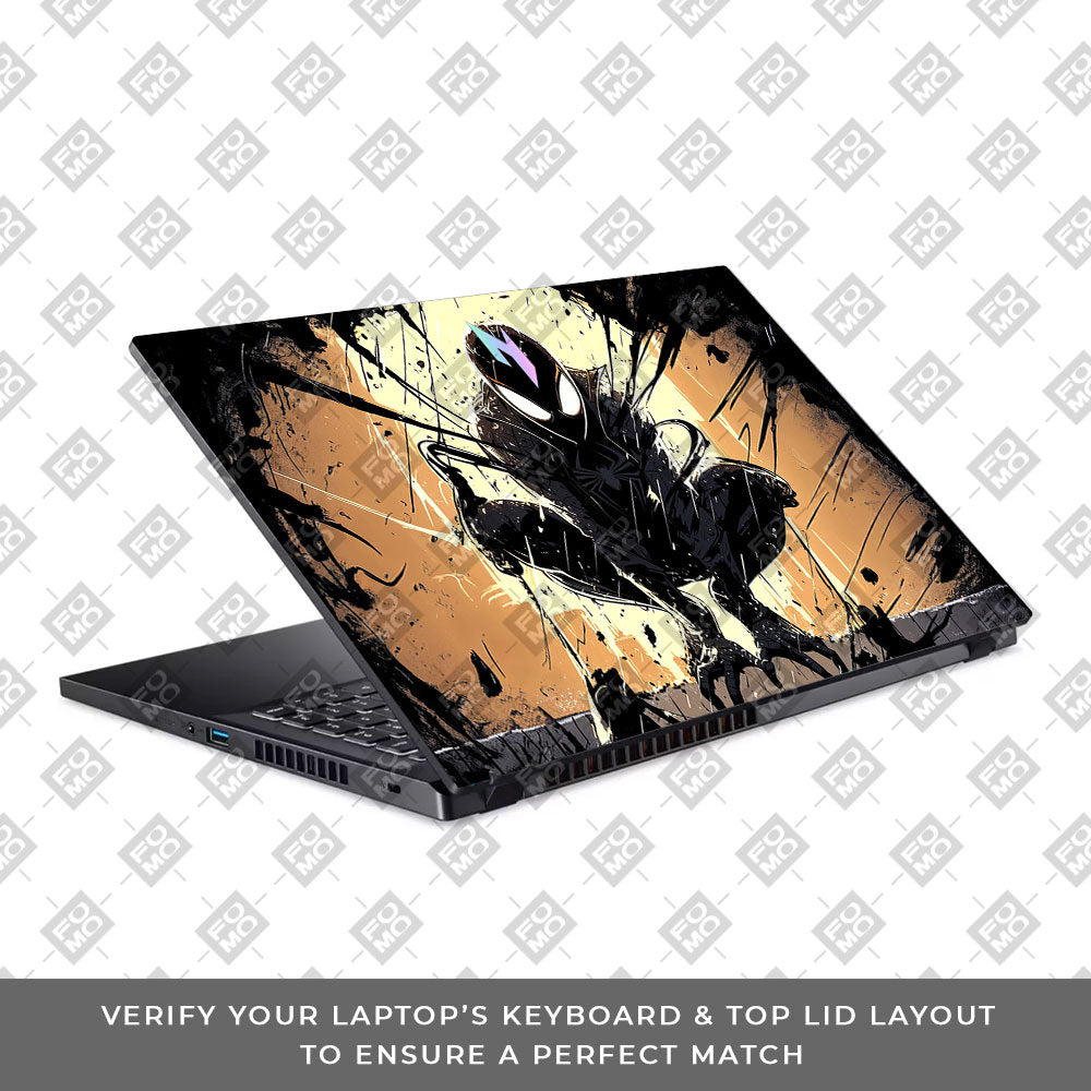 Shadow Spiderman Acer Nitro V ANV15 51 55CA 3D Laptop Skin