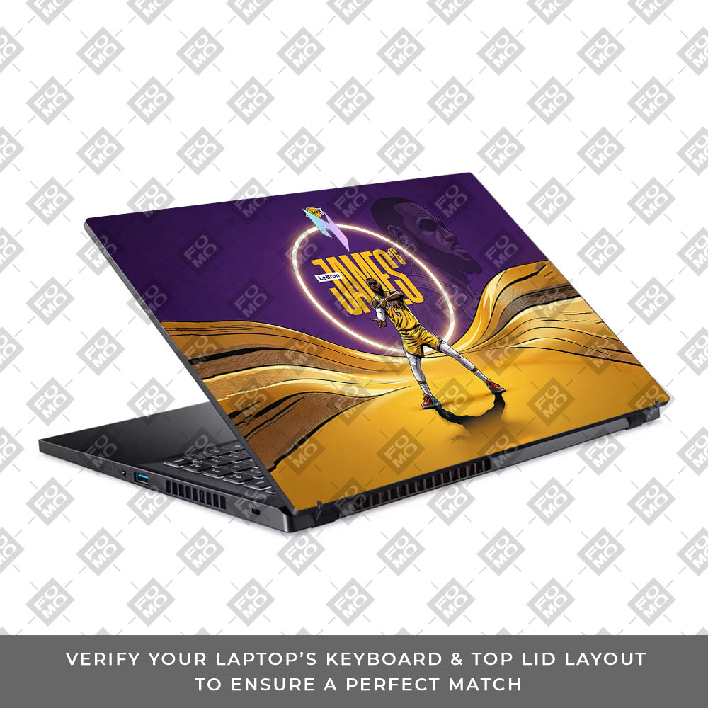 LeBron Legacy Acer Nitro V ANV15 51 55CA 3D Laptop Skin