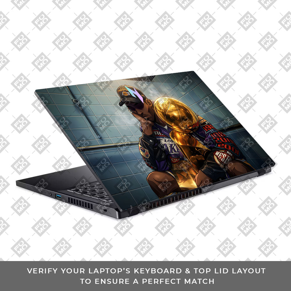 Kobe Trophy Acer Nitro V ANV15 51 55CA 3D Laptop Skin