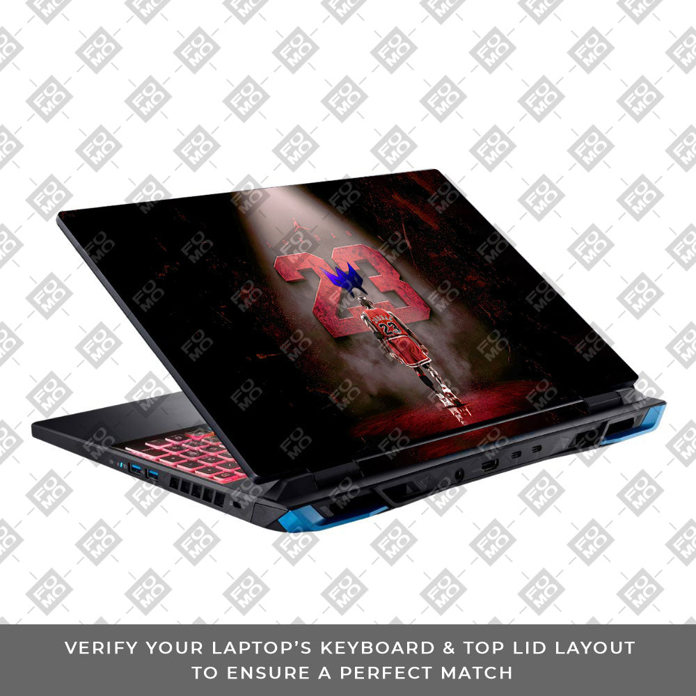 Jordan 23 Acer Predator Helios Neo 16 N22Q22B 3D Laptop Skin