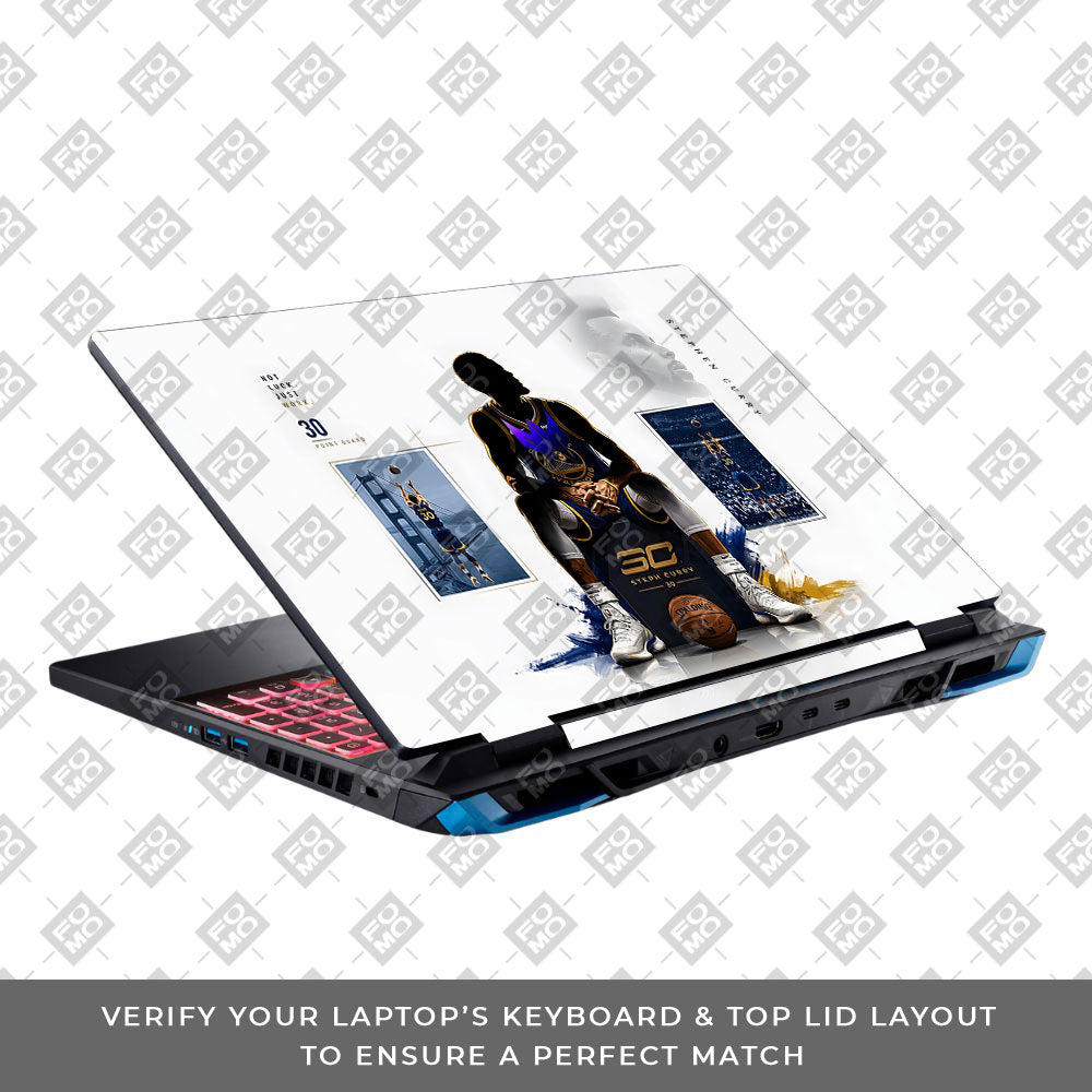 Curry 30 Acer Predator Helios Neo 16 N22Q22B 3D Laptop Skin