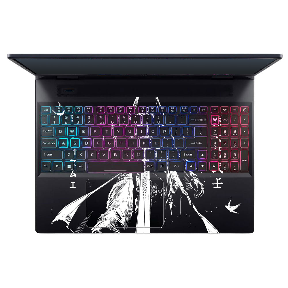 Transparent Ghost Samurai Acer Predator Helios Neo 16 N22Q22B Laptop Skin