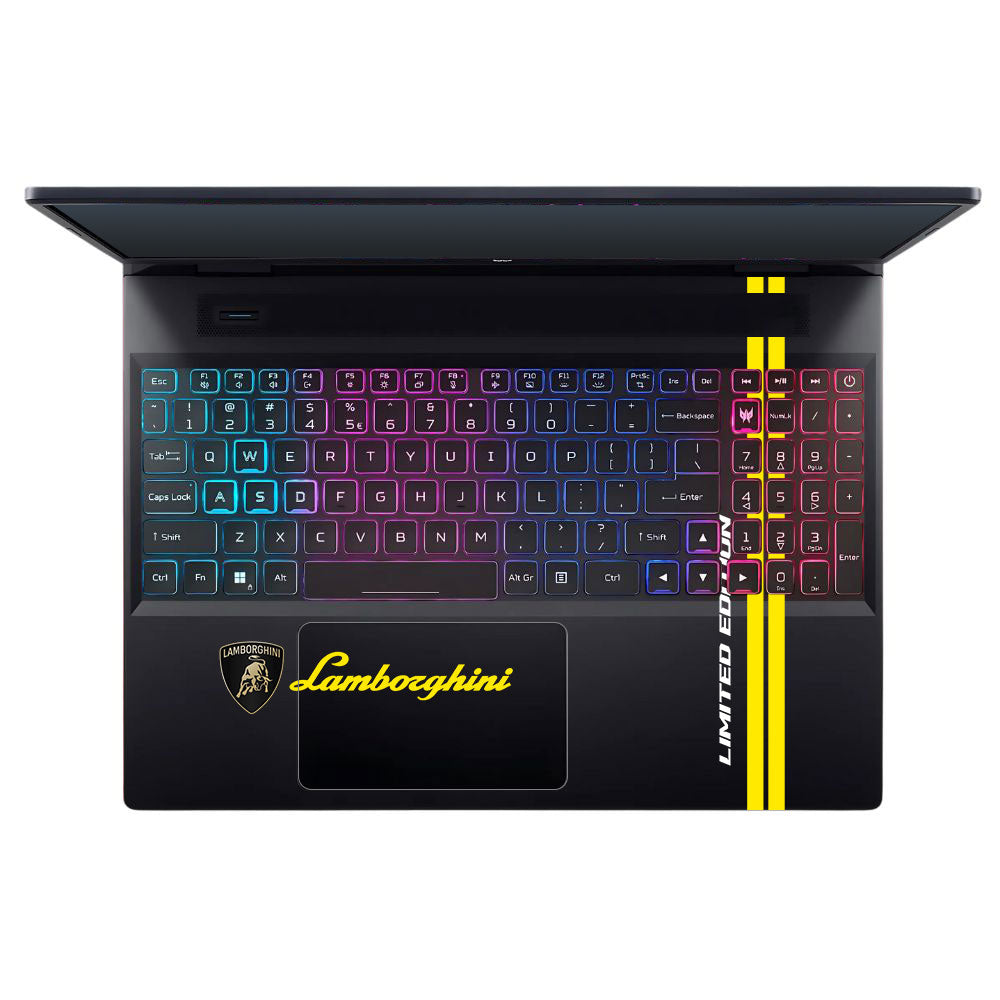 Transparent Lamborghini Limited Edition Acer Predator Helios Neo 16 N22Q22B Laptop Skin