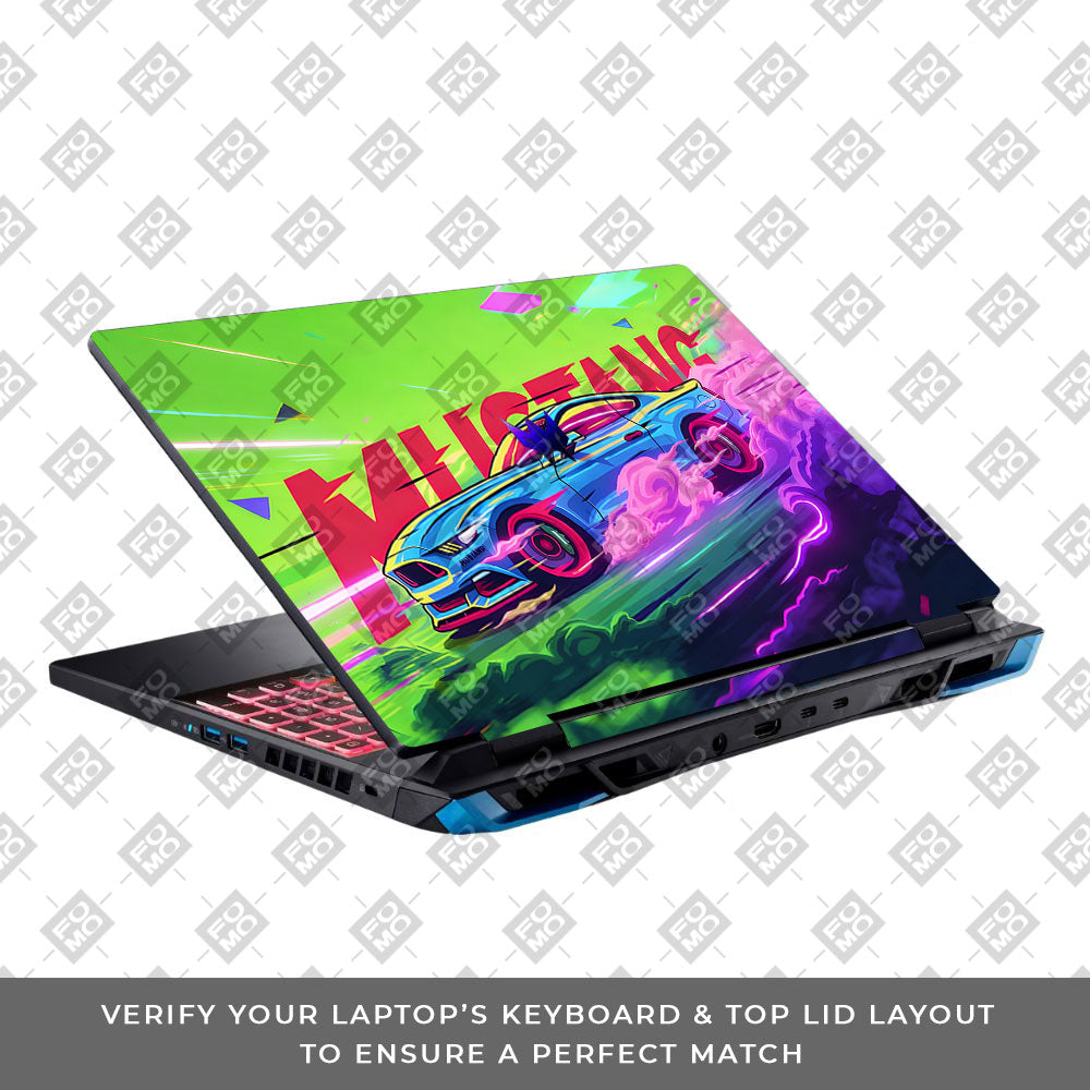 Ford Mustang Legacy Acer Predator Helios Neo 16 N22Q22B 3D Laptop Skin