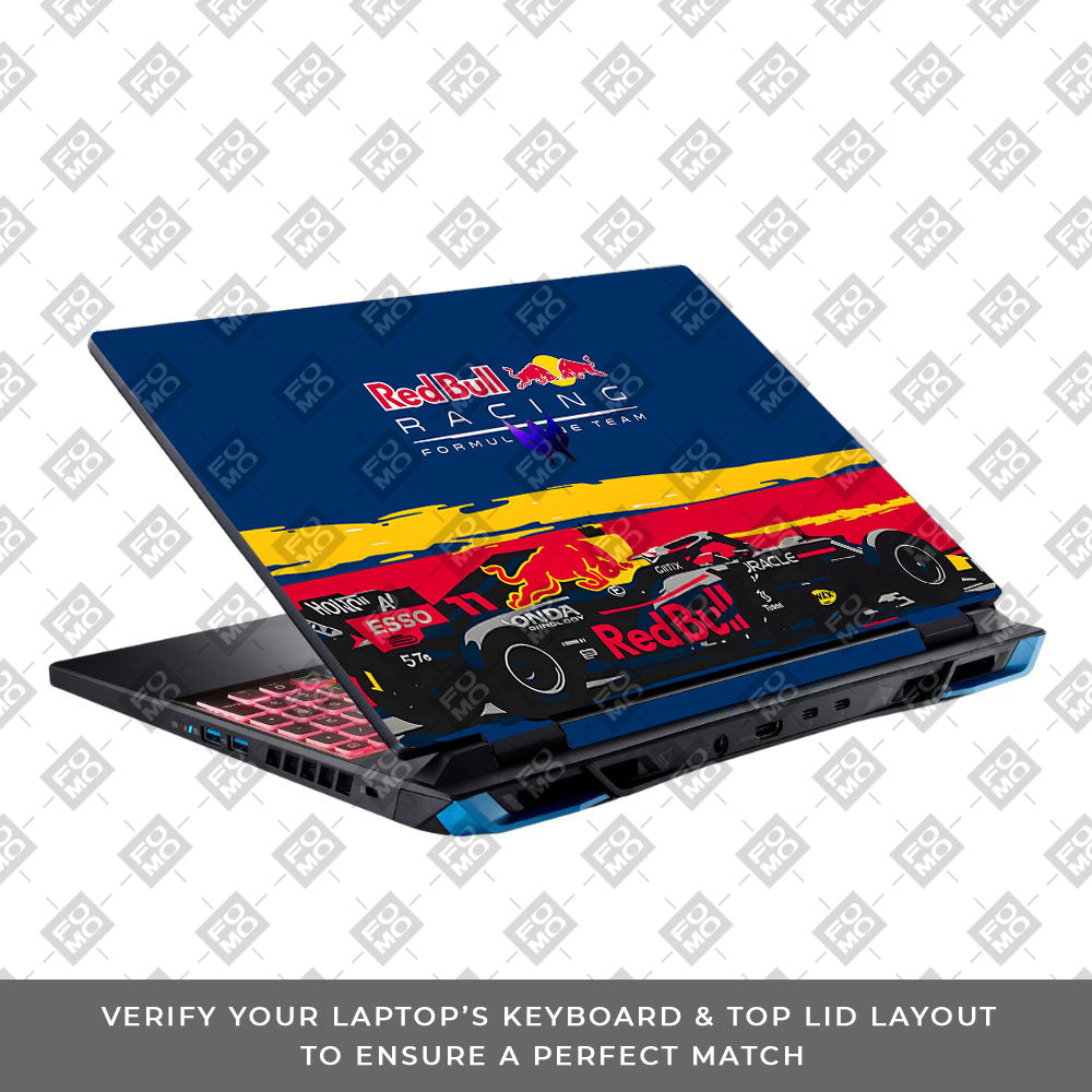 Red Bull Racing Formula One Team Acer Predator Helios Neo 16 N22Q22B 3D Laptop Skin