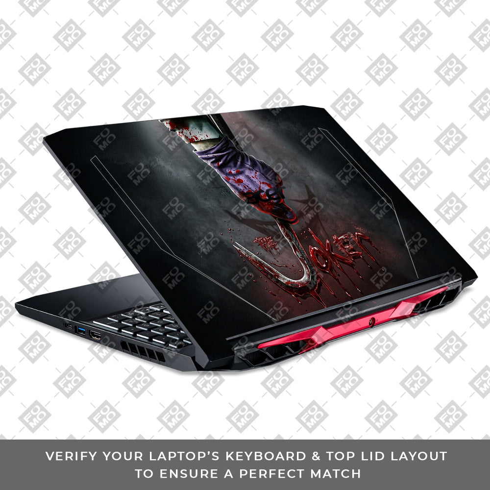 Bloodline of Joker Acer Nitro 5 AN515 44, 56 Laptop Skin