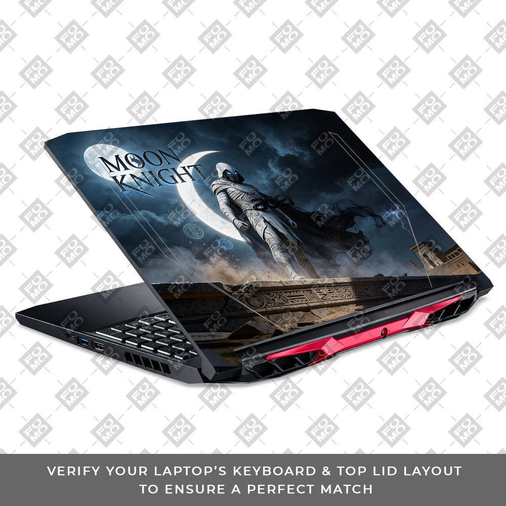 Moon Knight Lunar Vigil Acer Nitro 5 AN515 44, 56 Laptop Skin