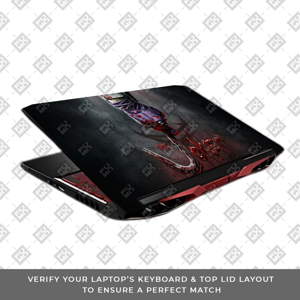Bloodline of Joker Acer Nitro 5 AN515 45, 55, 57 Laptop Skin