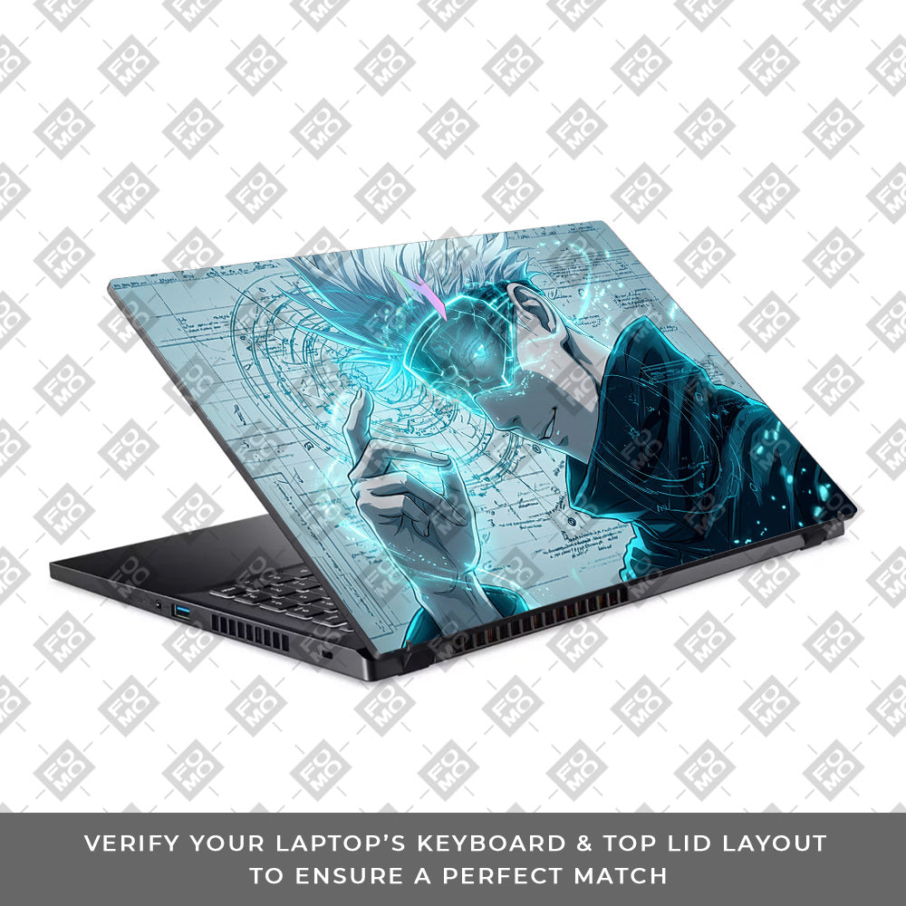 Gojo Satoru Power Acer Nitro V ANV15 51 55CA Laptop Skin