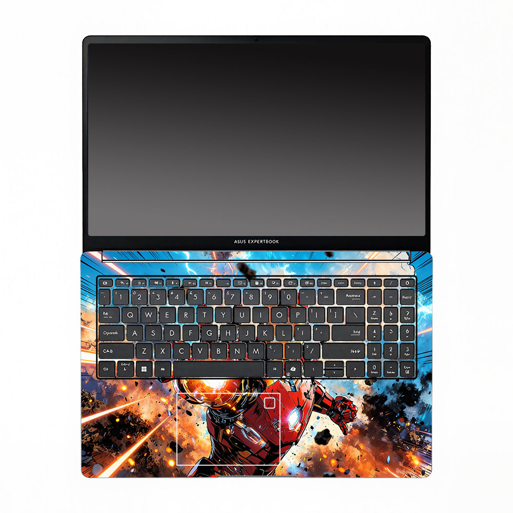 Iron Impact The Arc Reactor Asus ExpertBook P1503 Laptop Skin