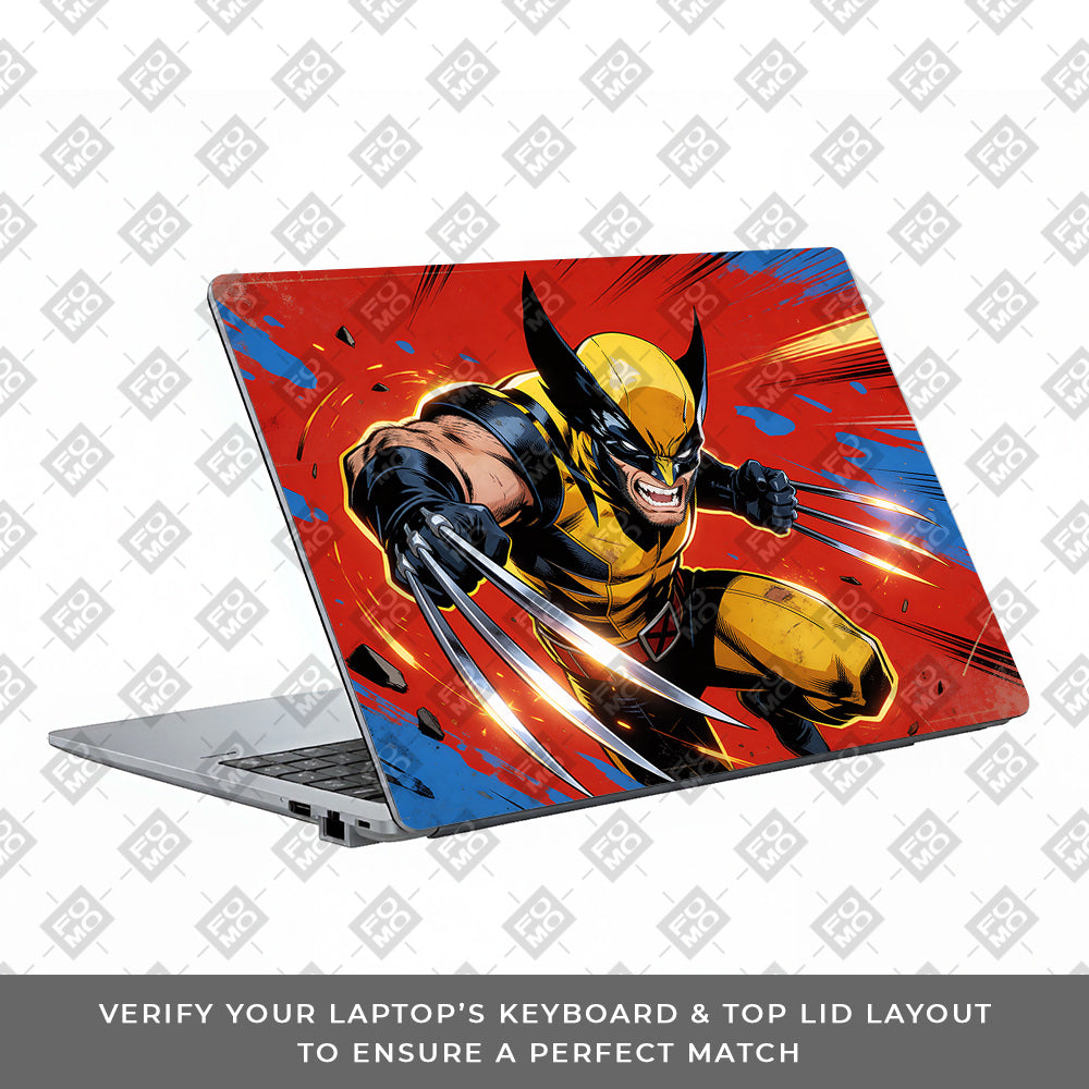 Adamantium Rage Asus ExpertBook P1503 Laptop Skin