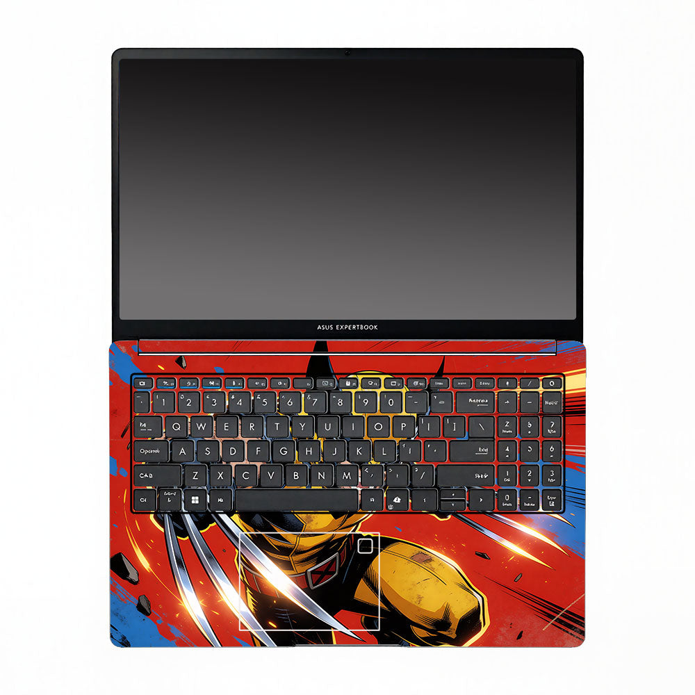 Adamantium Rage Asus ExpertBook P1503 3D Laptop Skin