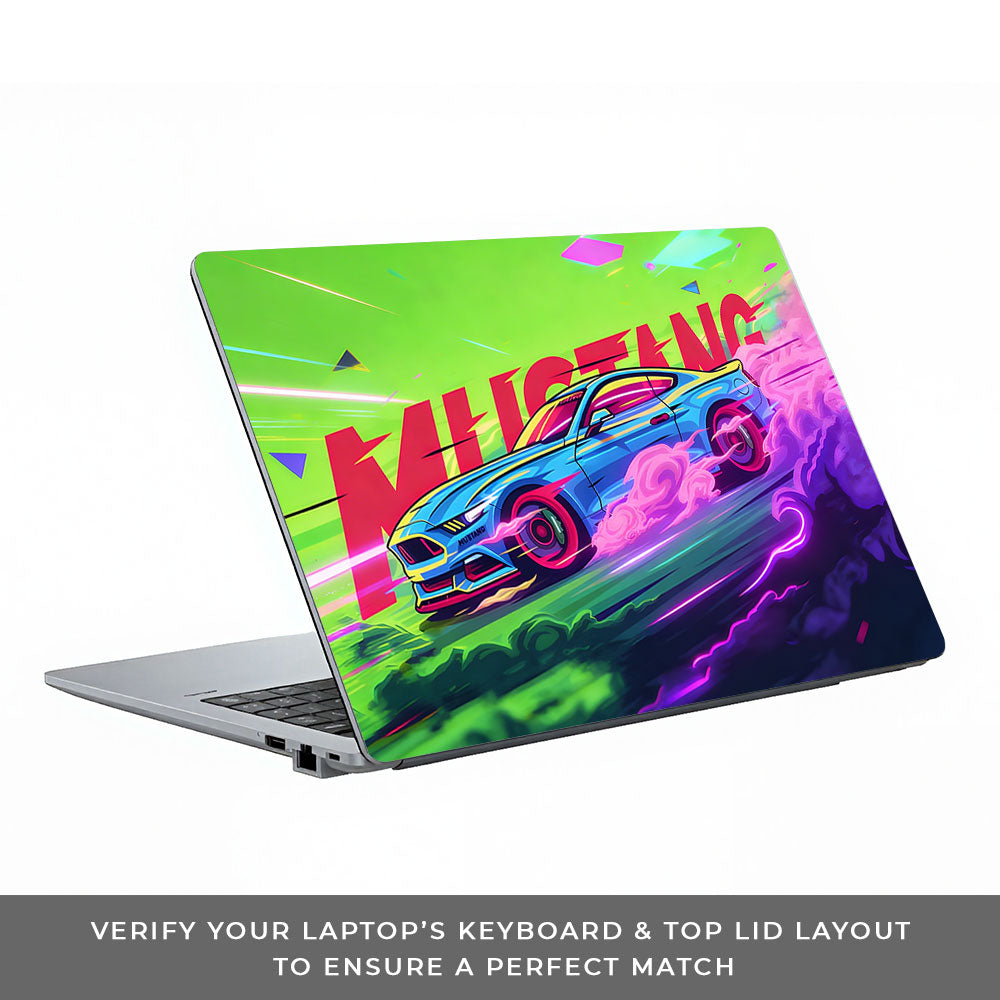 Ford Mustang Legacy Asus ExpertBook P1503 3D Laptop Skin
