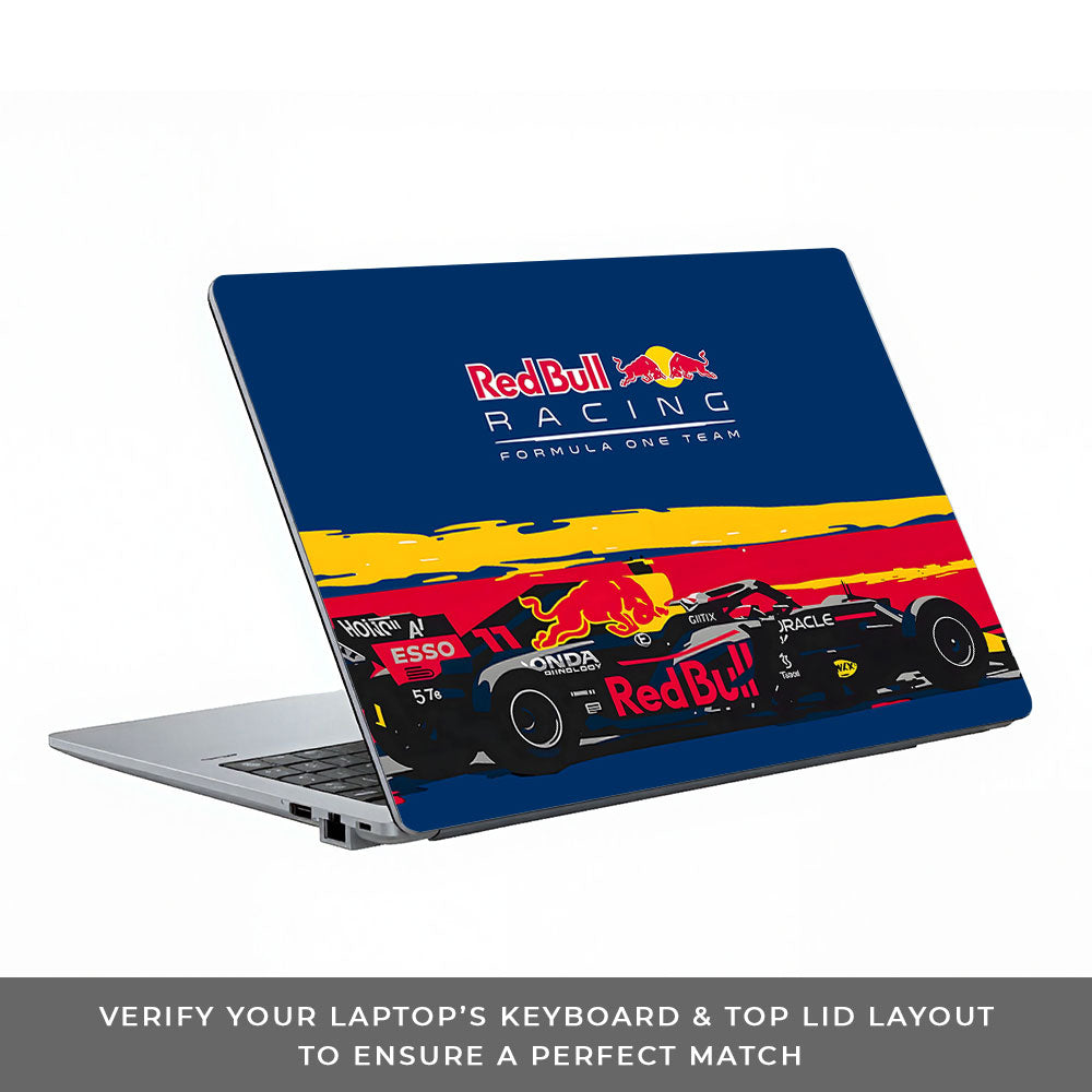 Red Bull Racing Formula One Team Asus ExpertBook P1503 3D Laptop Skin