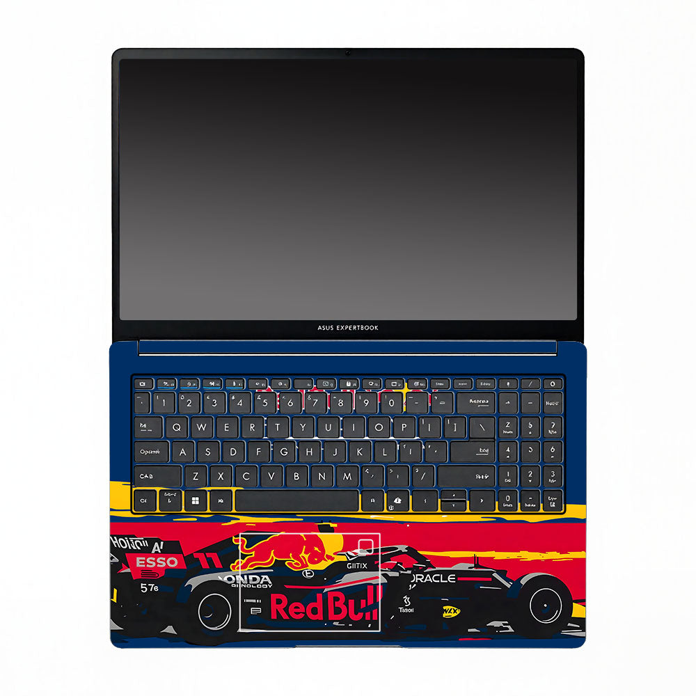 Red Bull Racing Formula One Team Asus ExpertBook P1503 3D Laptop Skin