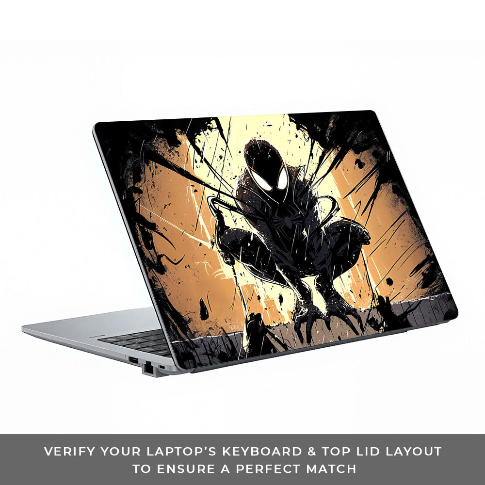 Shadow Spiderman Asus ExpertBook P1503 3D Laptop Skin